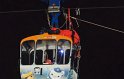 Einsatz BF Hoehenretter Koelner Seilbahn Hoehe Zoobruecke P2528